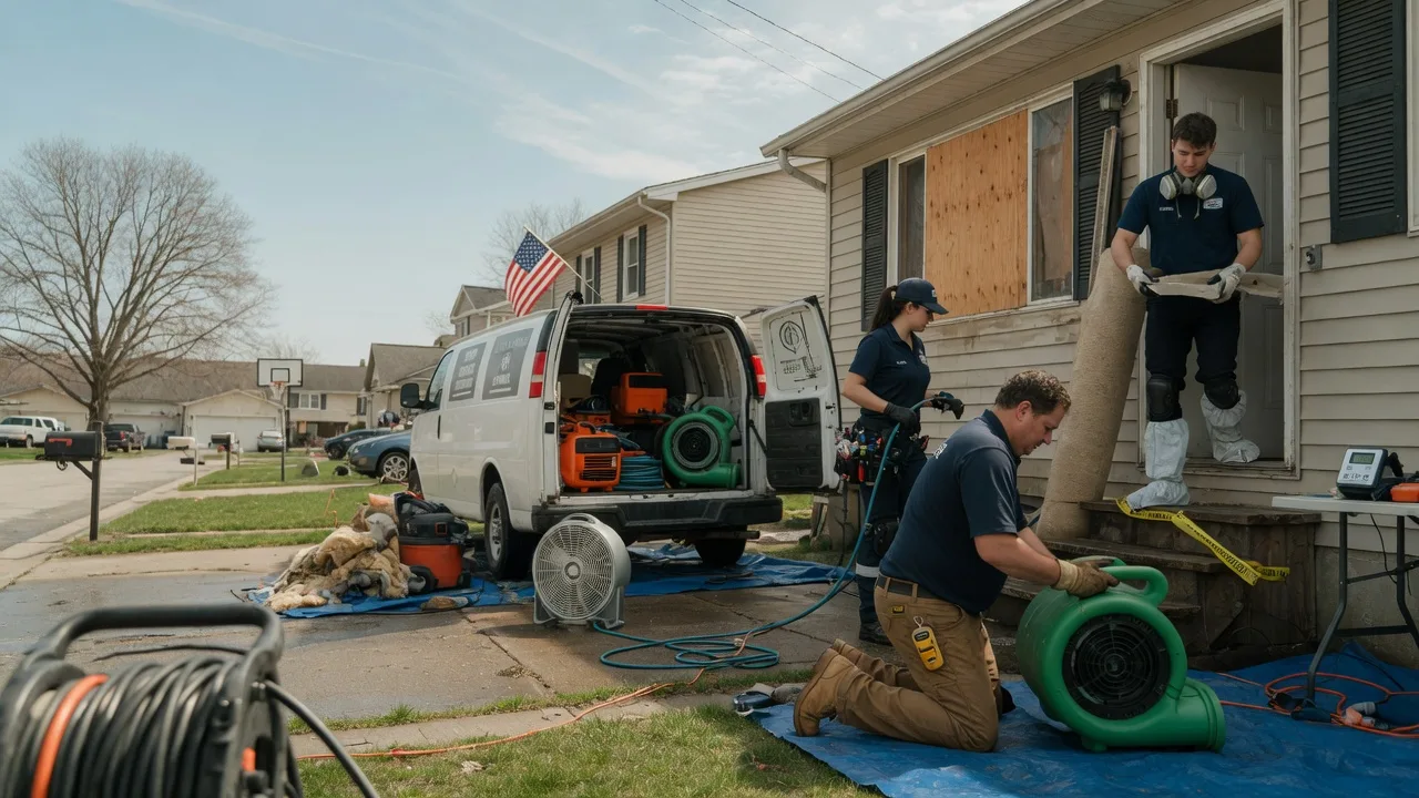 Water Damage Restoration in New Hope, PA near me